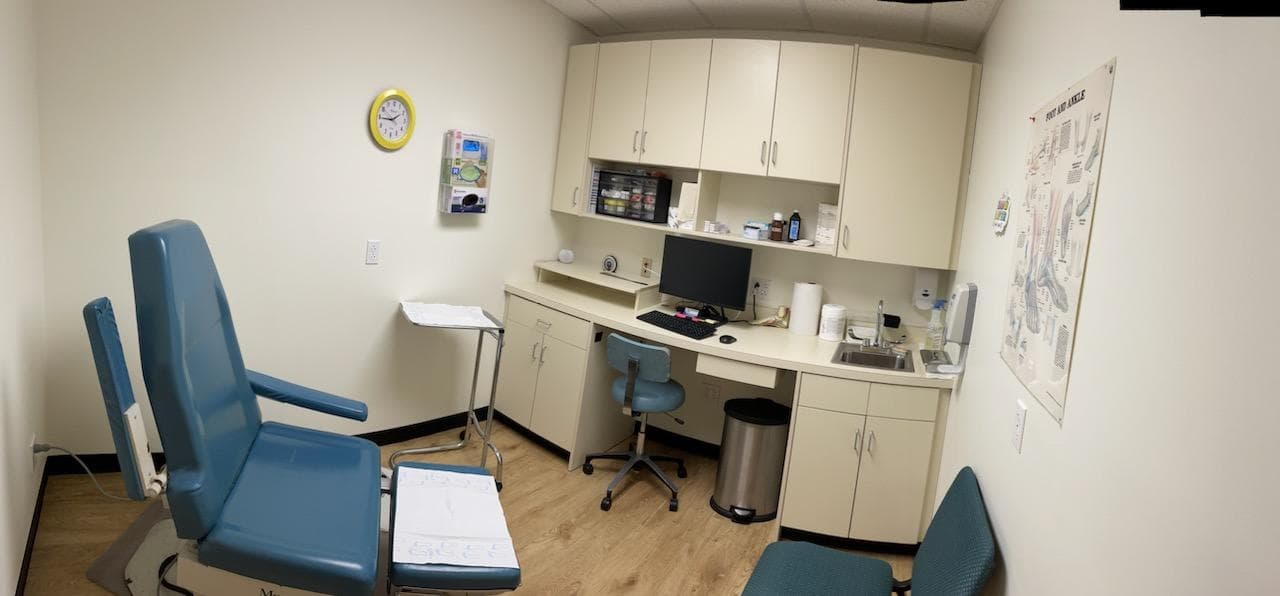 Patient-examination-room